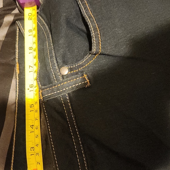 NWOT - Baccini Denim Capri Size 20 - Picture 5 of 7